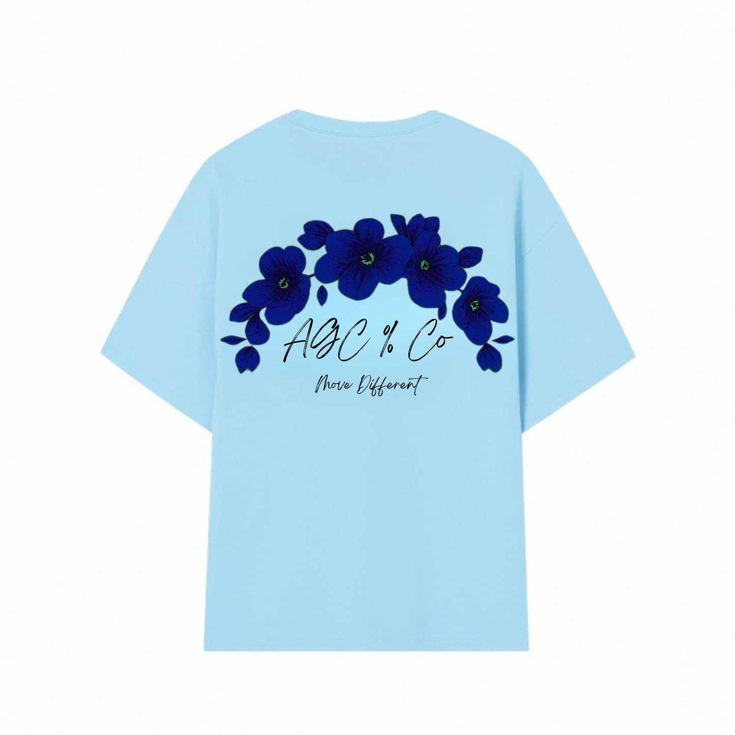 Camiseta AGC & Co sky blue
